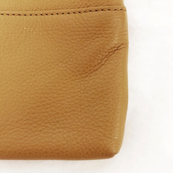 Michael Michael Kors Tan Leather Wallet Wristlet - Picture 7 of 8